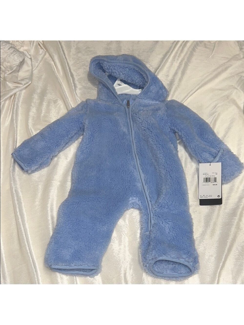 NWT Nike Soft Blue Baby Winter Onesie